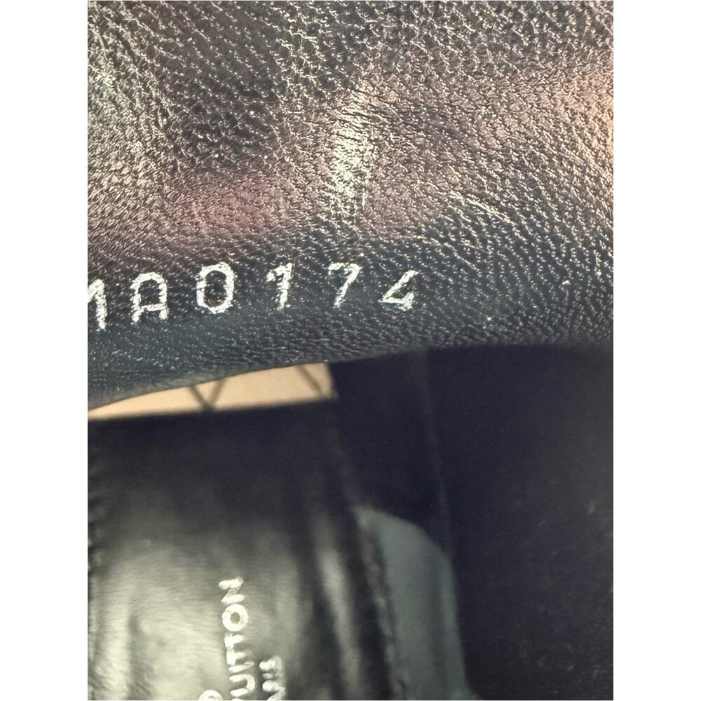 Louis Vuitton Revival Ankle Boot Monogram Print size 38.5 EU Authentic - Picture 7 of 10